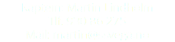 Kaptein: MARTIN LINDHOLM TLF. 930 86 275 Mail: martin@ssvega.no